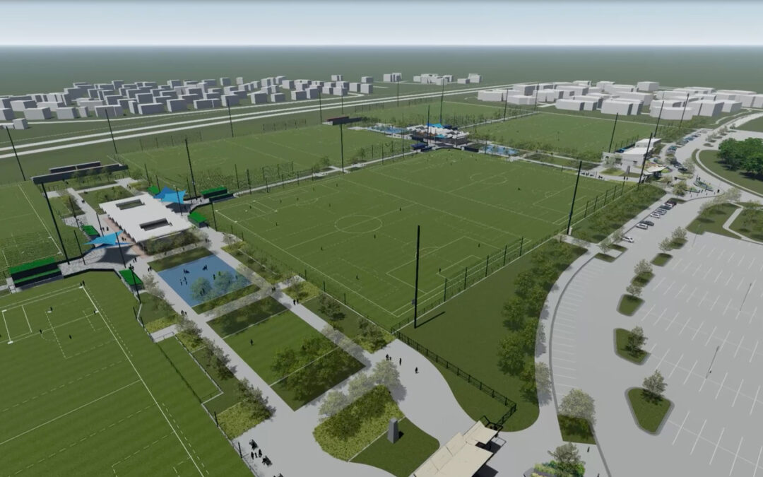 Sporting KC: First Outdoor Power Soccer Field