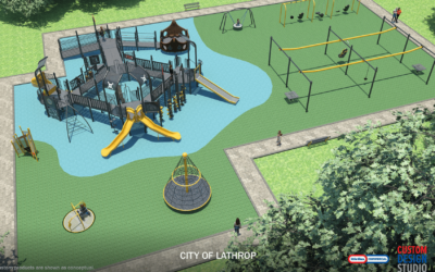 Variety KC’s Inclusive Splashpad at Lathrop’s Inclusive Playground