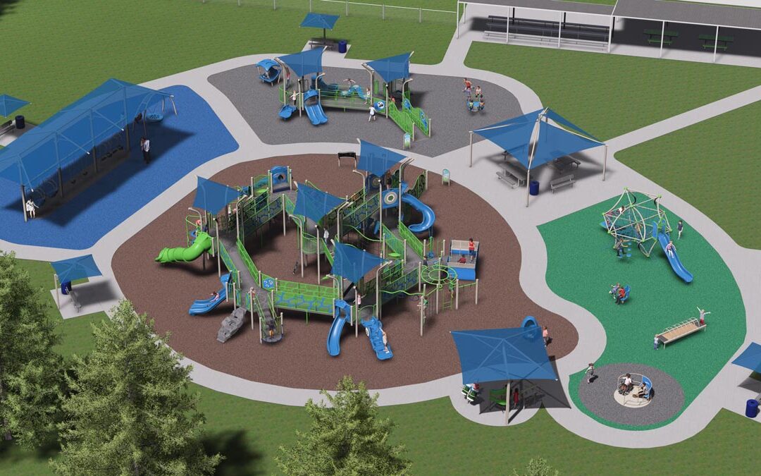 Blue Valley Recreation Inclusive Playground