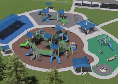 Blue Valley Recreation Inclusive Playground